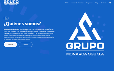 Grupo Monarca - Sitio Web